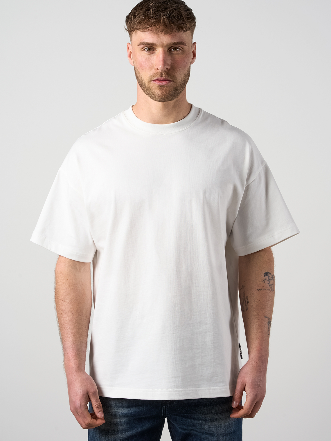 Bird Graphic T-shirt Off White