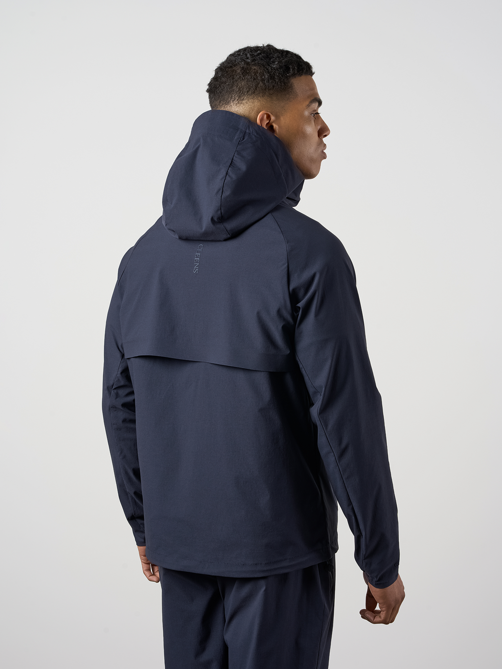 Woven Tech Windrunner Jacket Navy