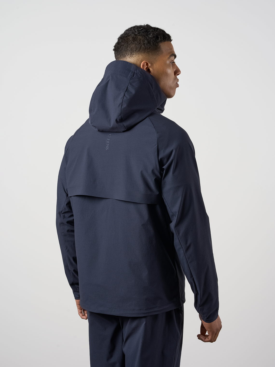 Woven Tech Windrunner Jacket Navy