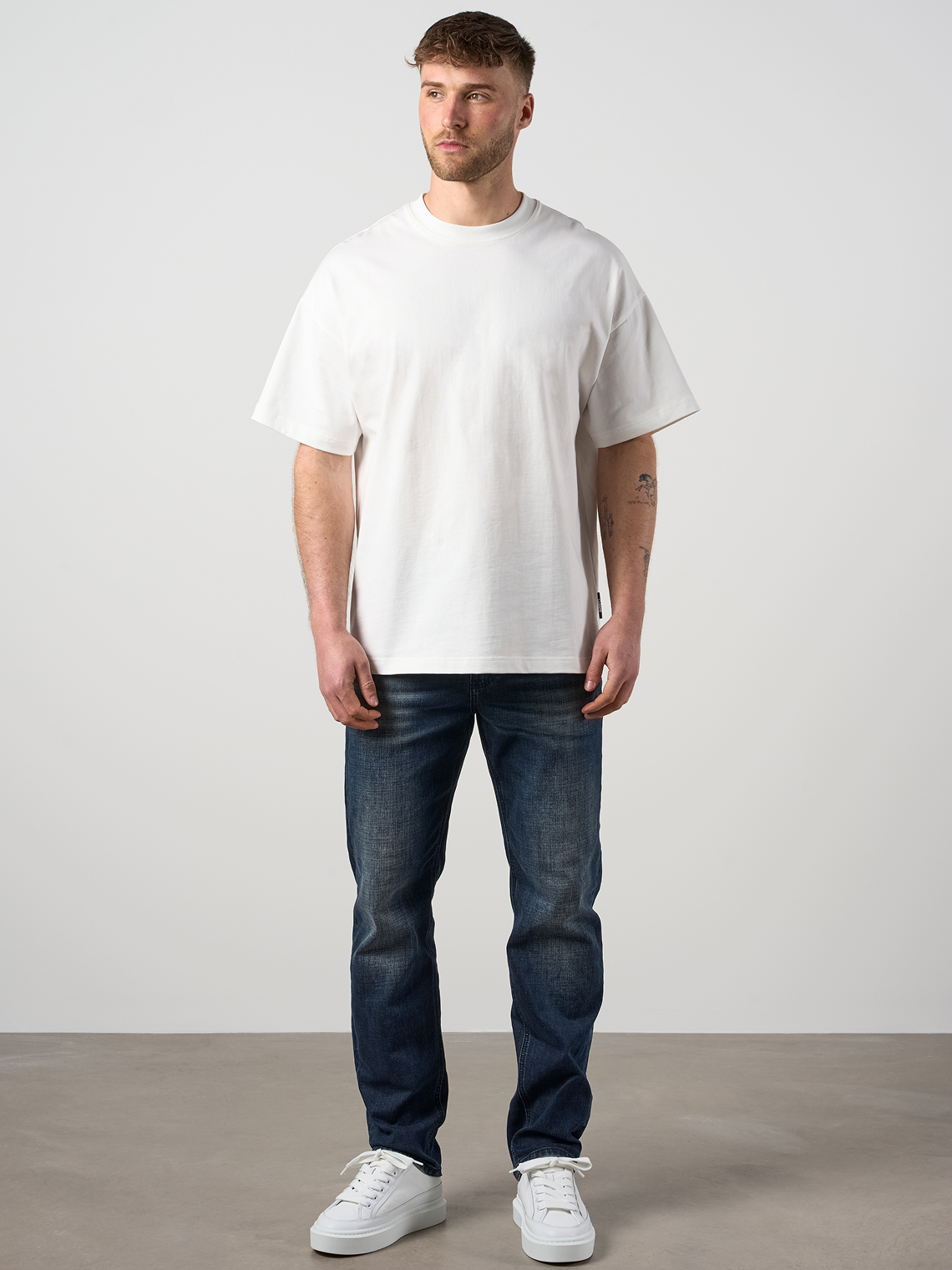 Bird Graphic T-shirt Off White