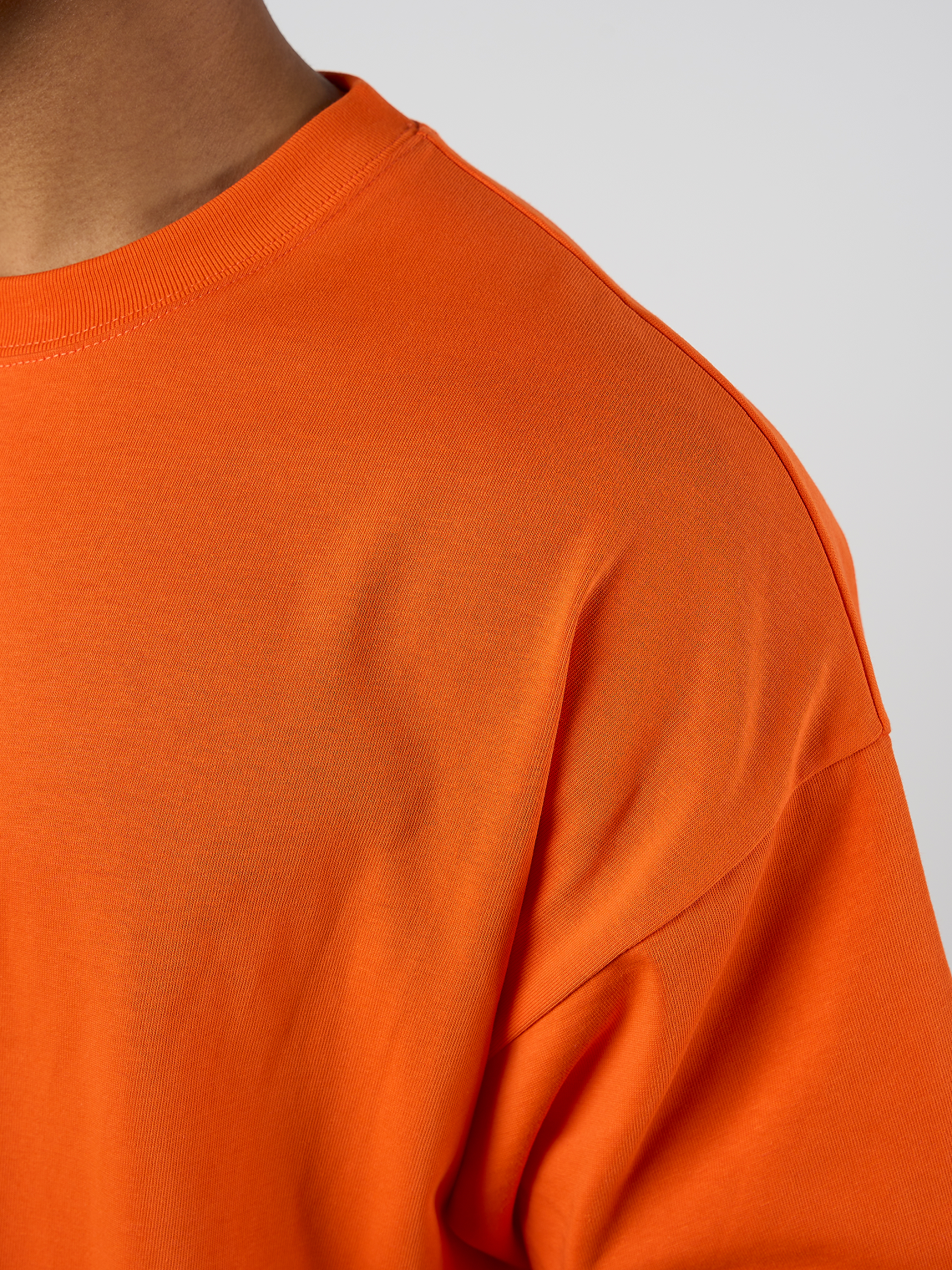 Bird Graphic T-shirt Orange