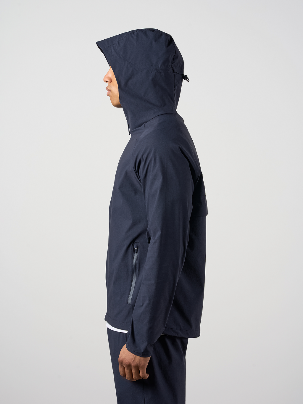 Woven Tech Windrunner Jacket Navy