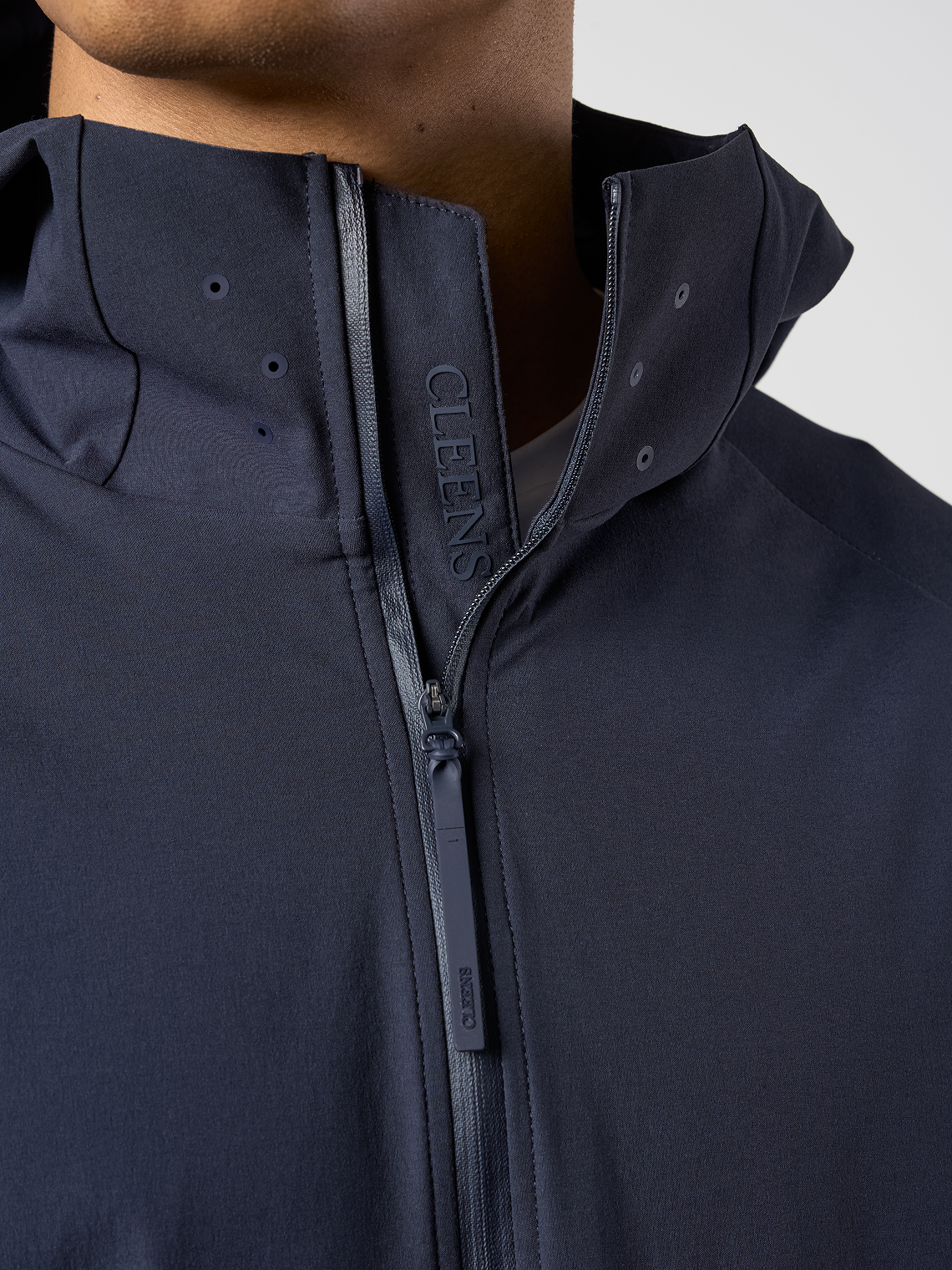 Woven Tech Windrunner Jacket Navy