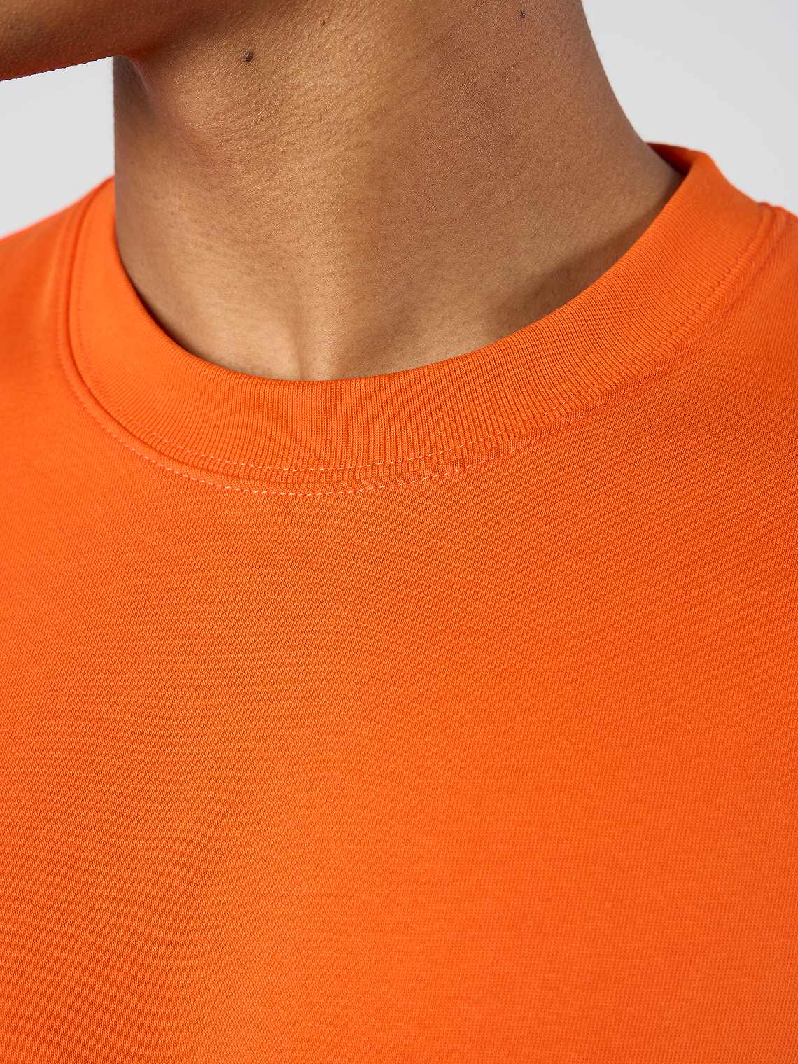 Bird Graphic T-shirt Orange