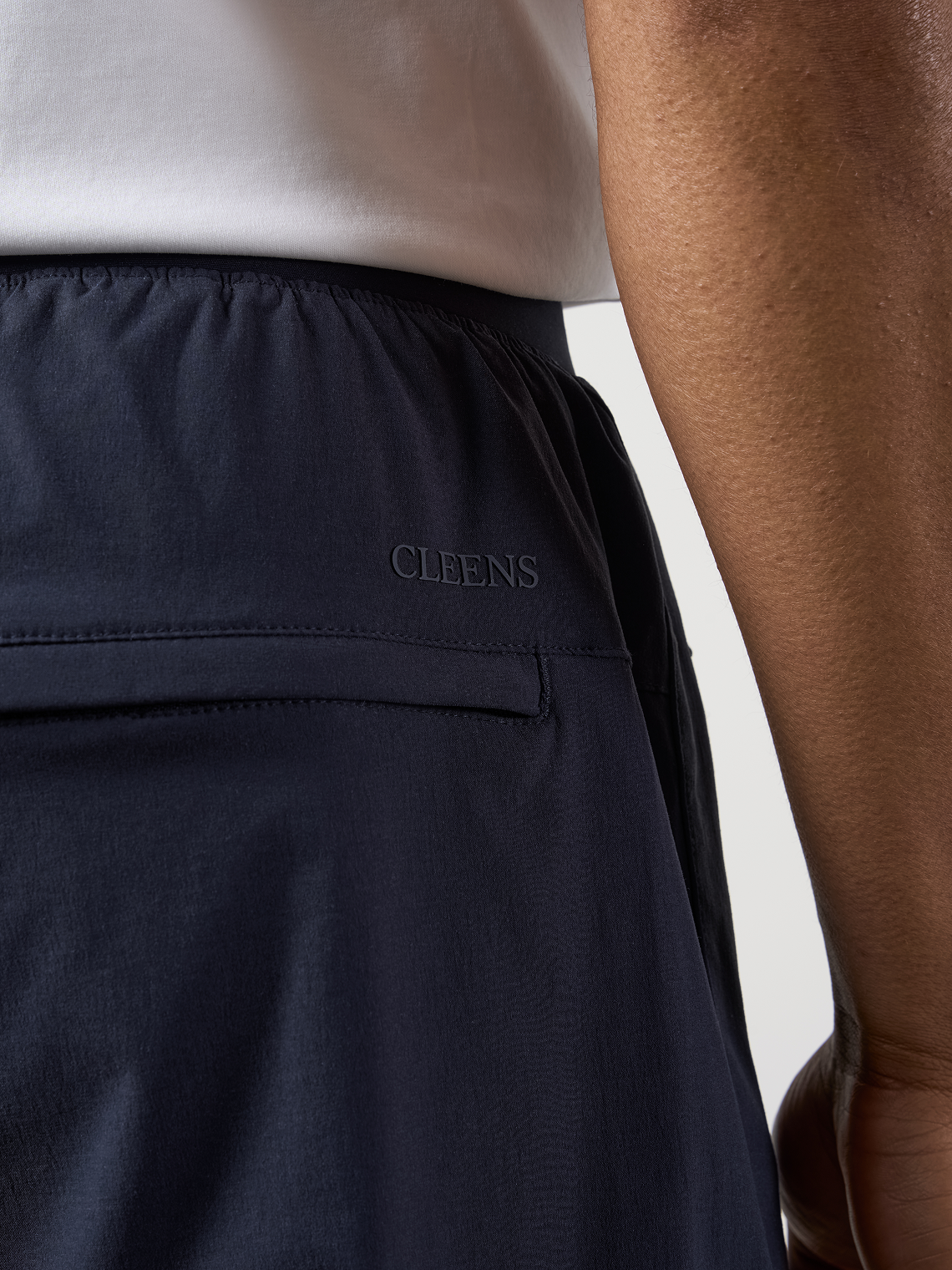 Woven Tech Track Pants Navy
