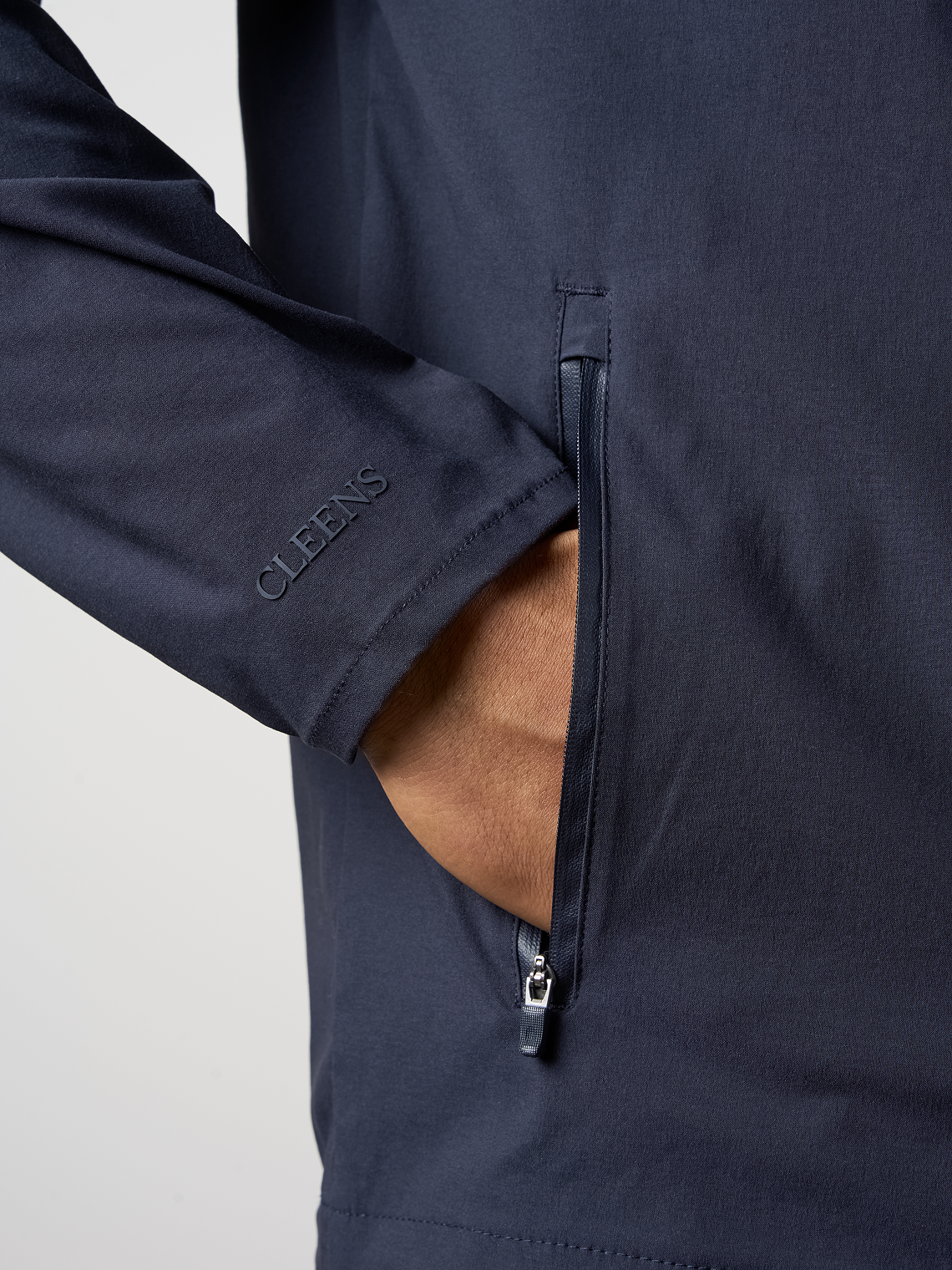 Woven Tech Windrunner Jacket Navy