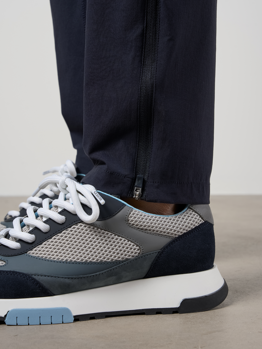 Woven Tech Track Pants Navy