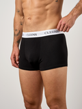 3 Pack Cotton Stretch Boxer Shorts Black