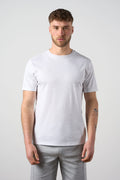 Mercerised Cotton T-shirt White