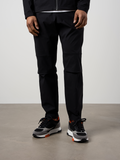 Woven Tech Track Pants Black