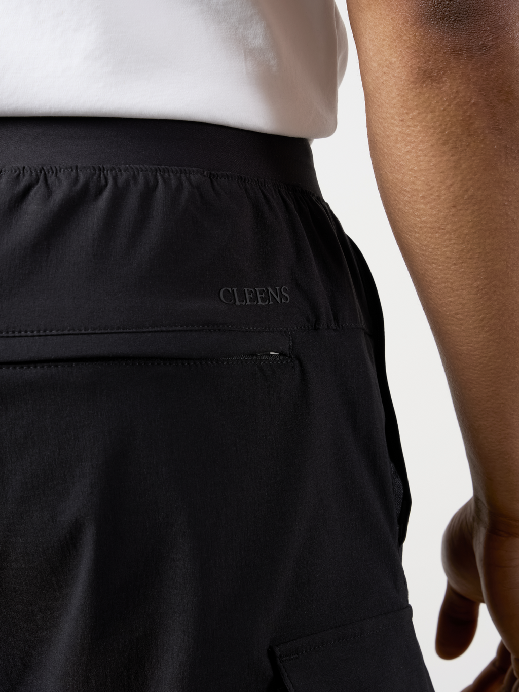 Woven Tech Shorts Black
