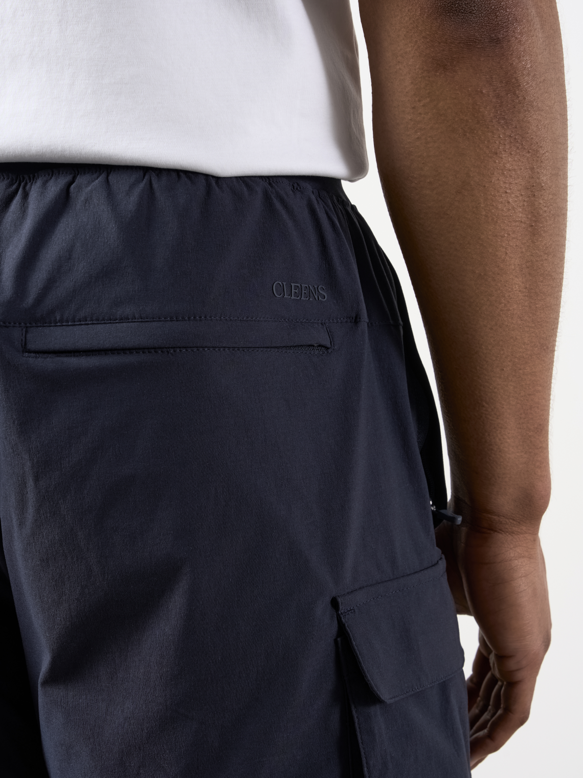 Woven Tech Shorts Navy