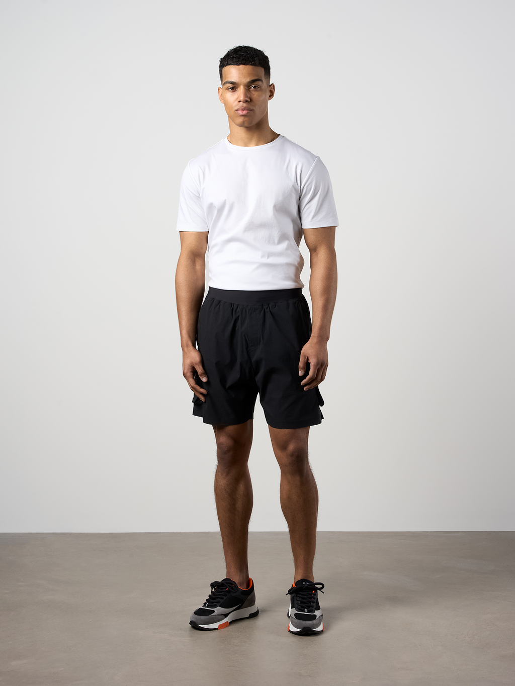 Woven Tech Shorts Black