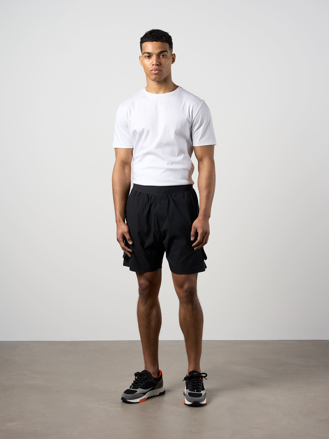 Woven Tech Shorts Black