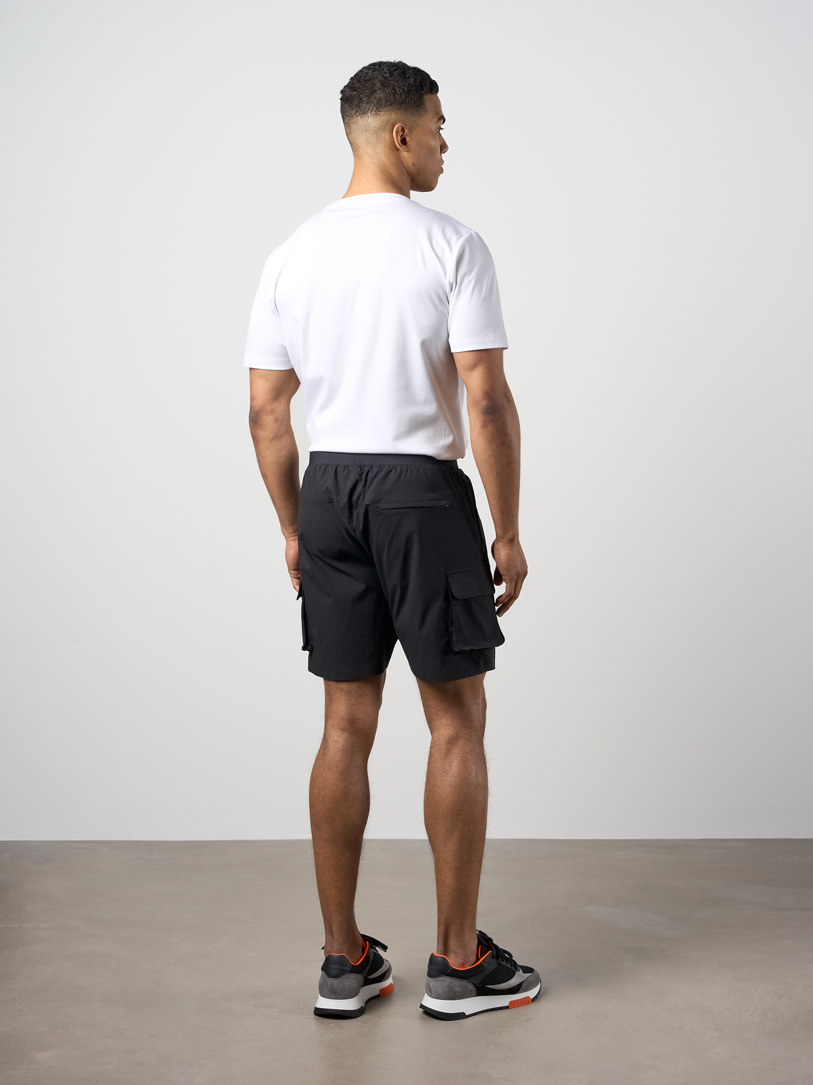 Woven Tech Shorts Black