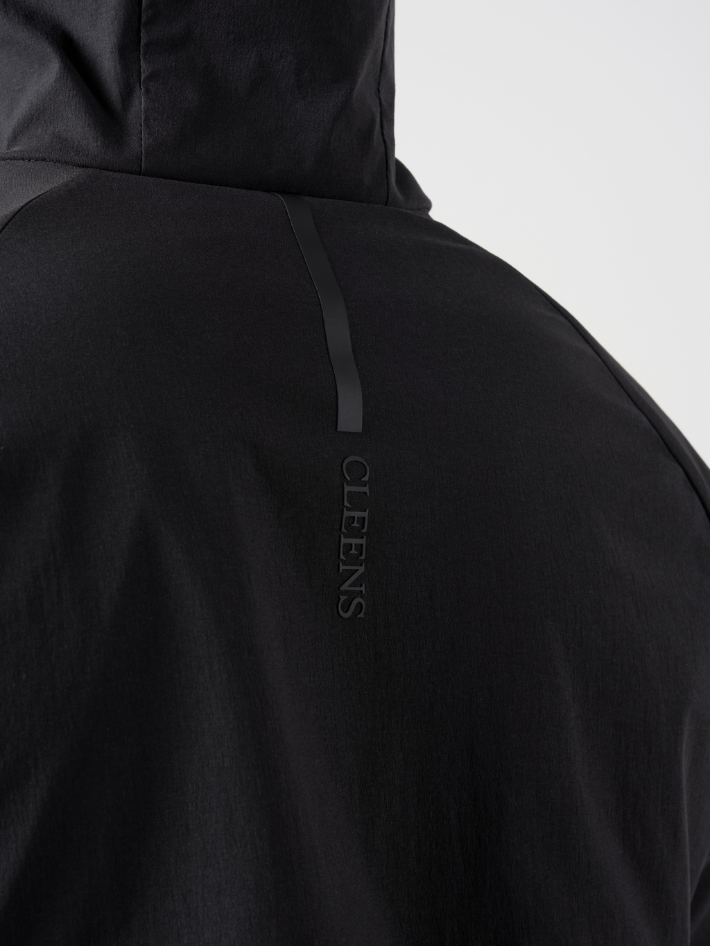 Woven Tech Windrunner Jacket Black
