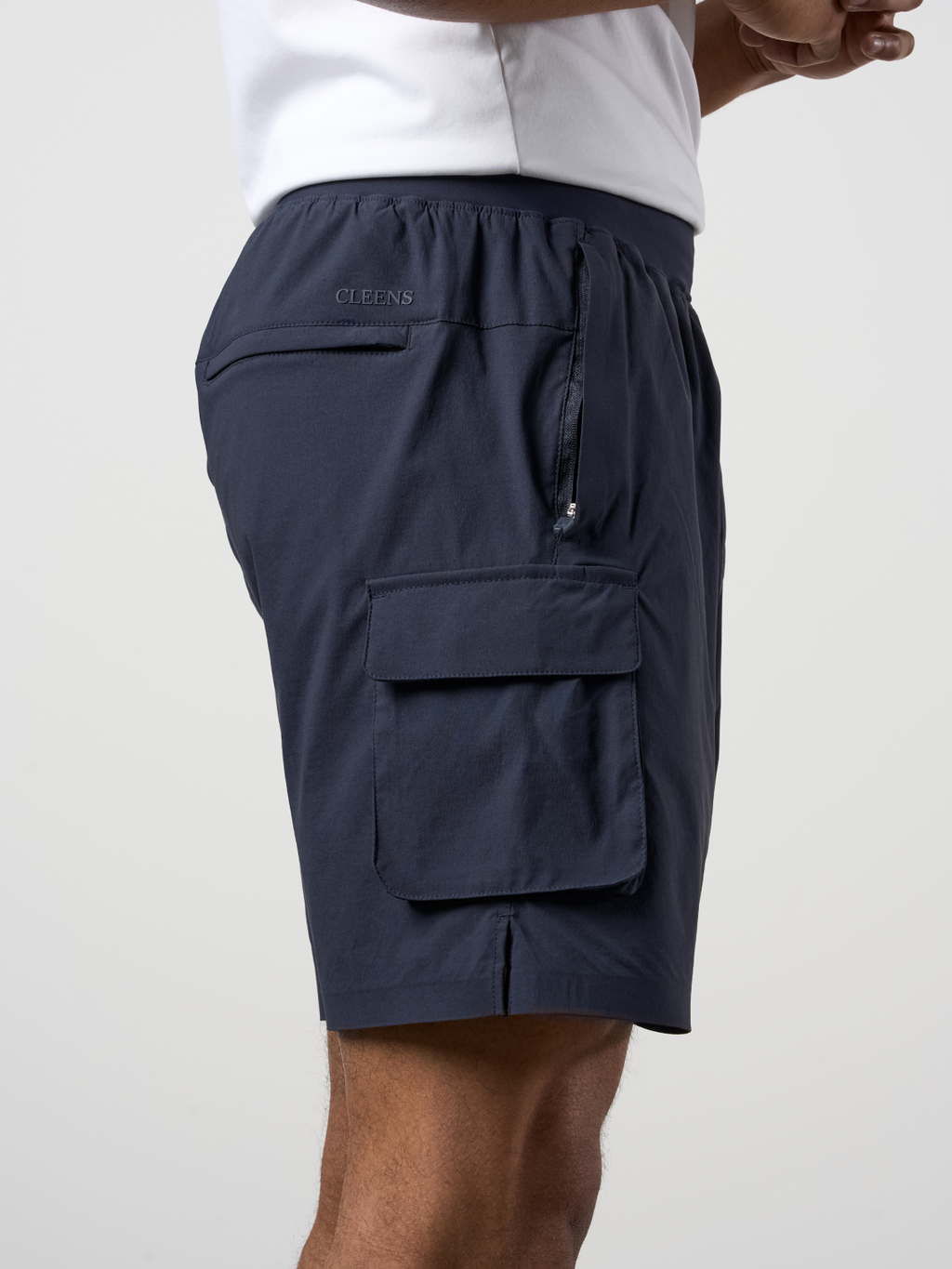 Woven Tech Shorts Navy