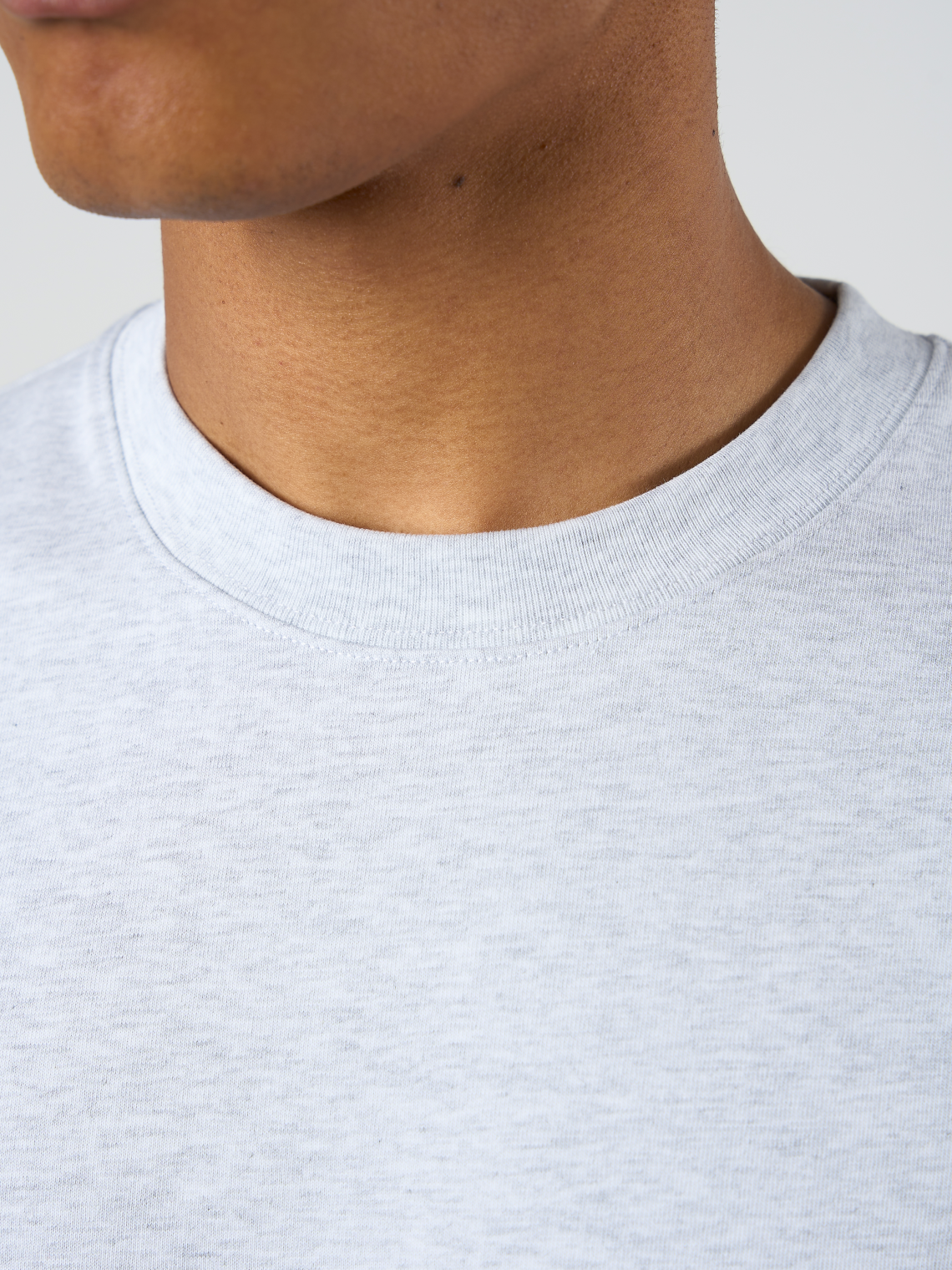 Bird Graphic T-shirt Grey Marl