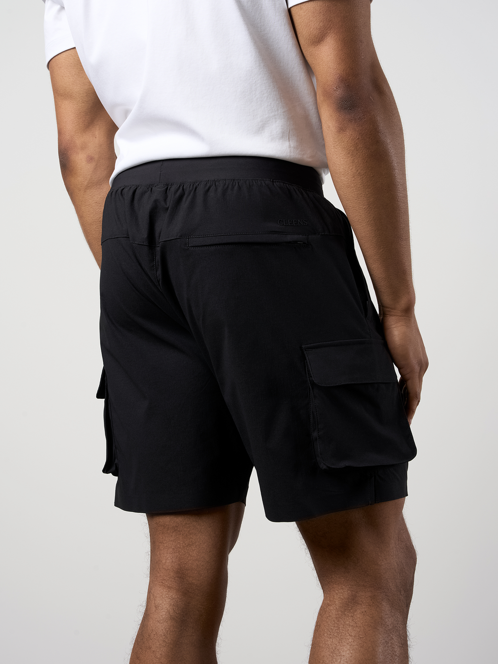 Woven Tech Shorts Black