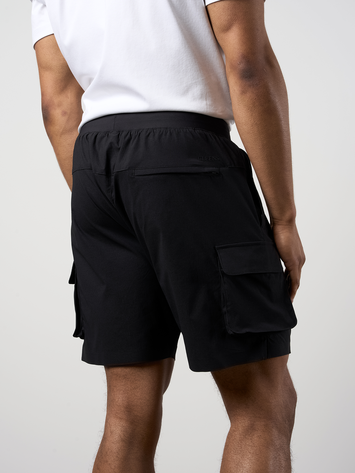 Woven Tech Shorts Black