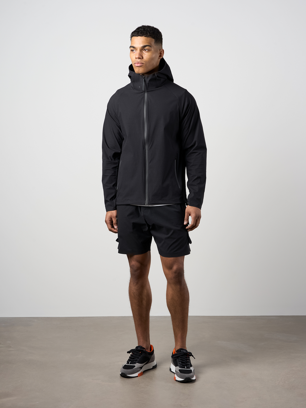 Woven Tech Shorts Black