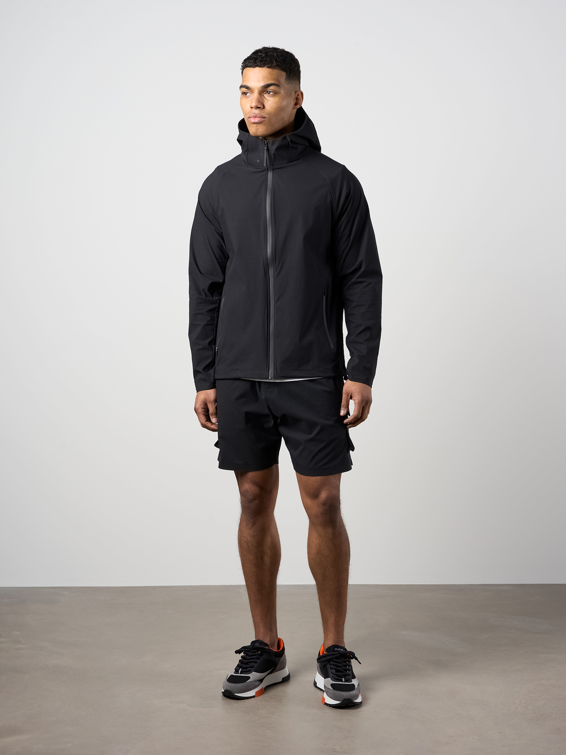 Woven Tech Shorts Black