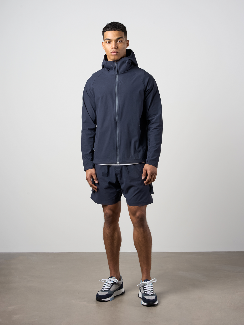Woven Tech Shorts Navy