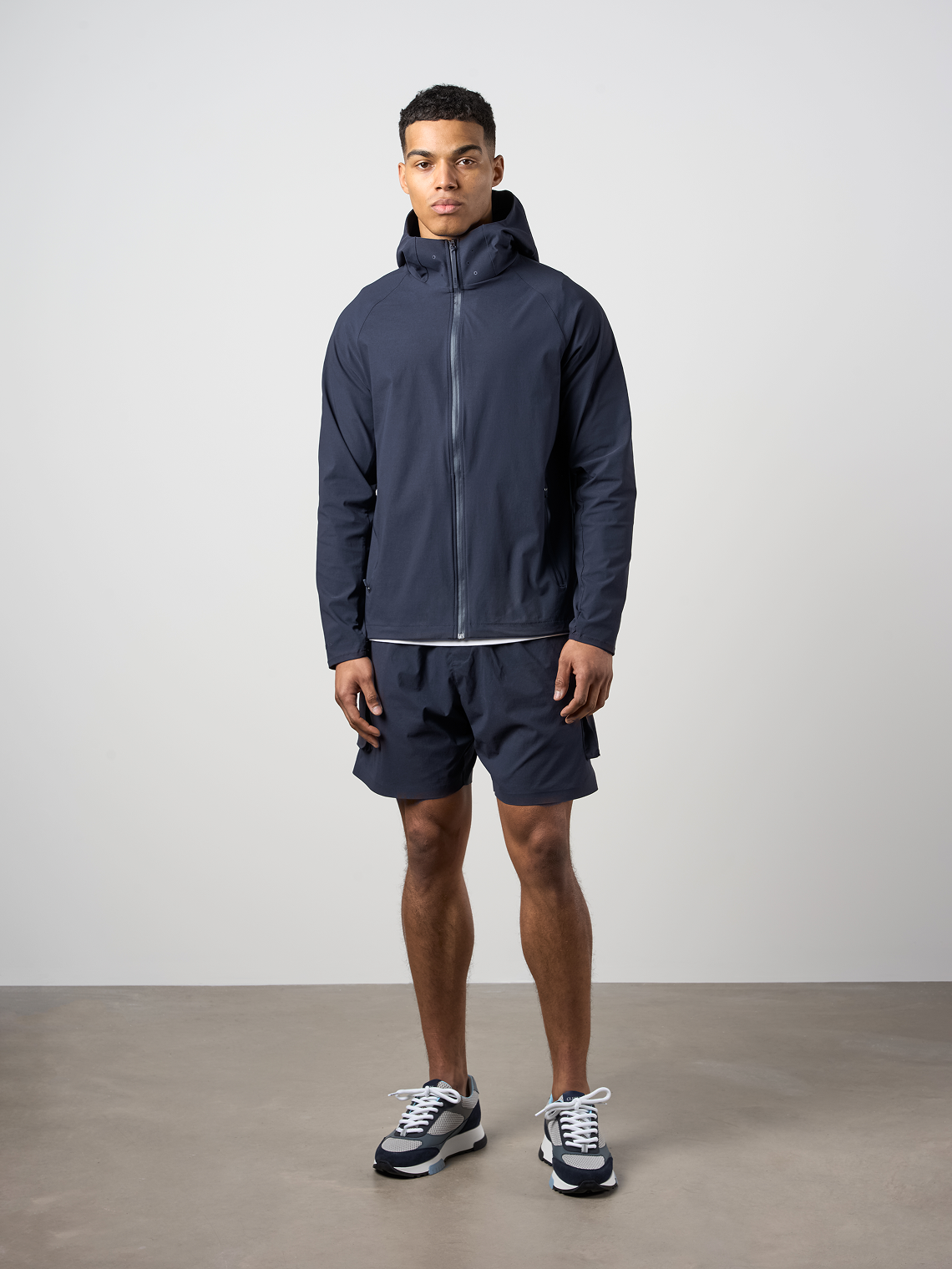 Woven Tech Shorts Navy