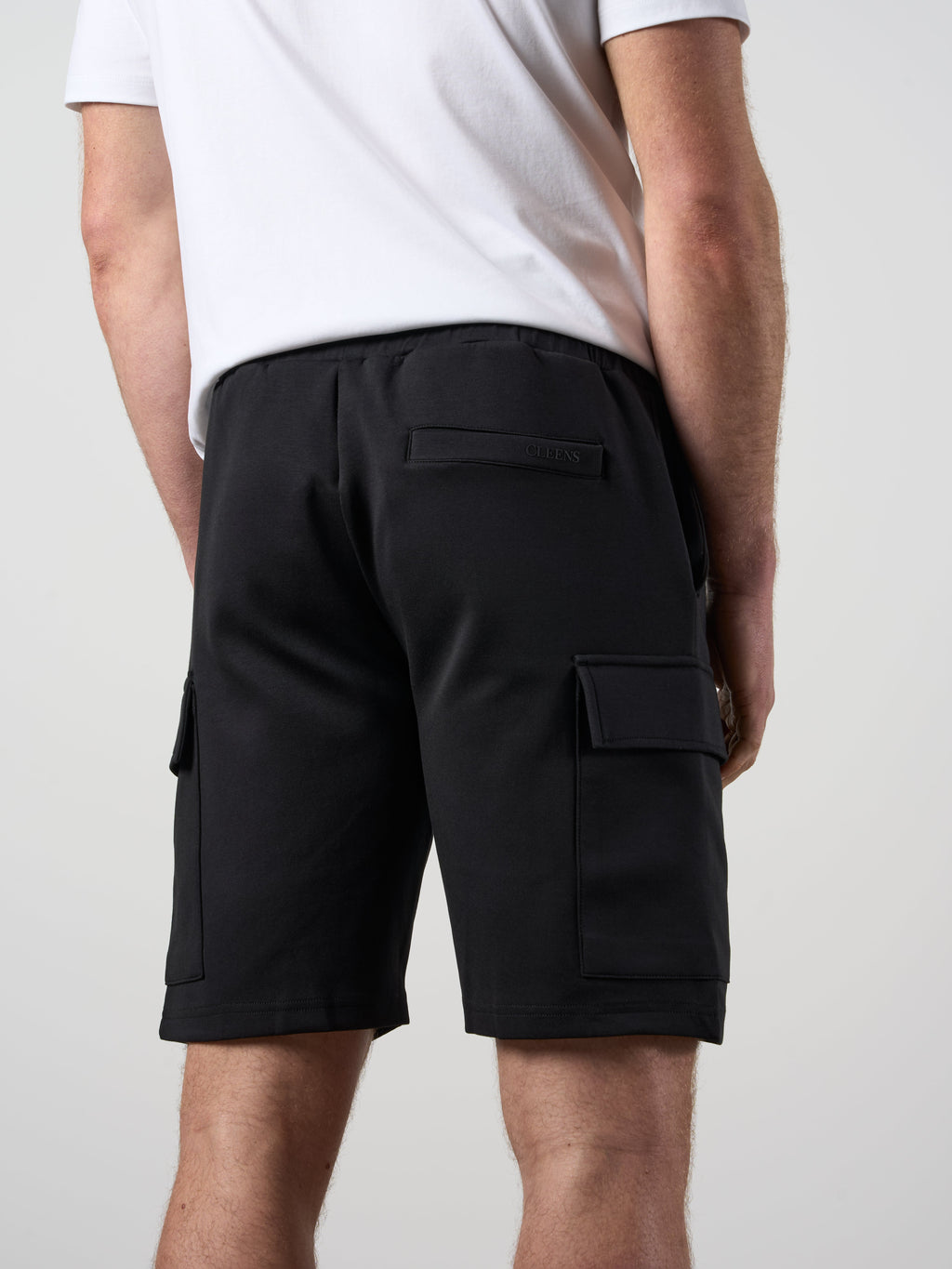 Tech Interlock Shorts Black