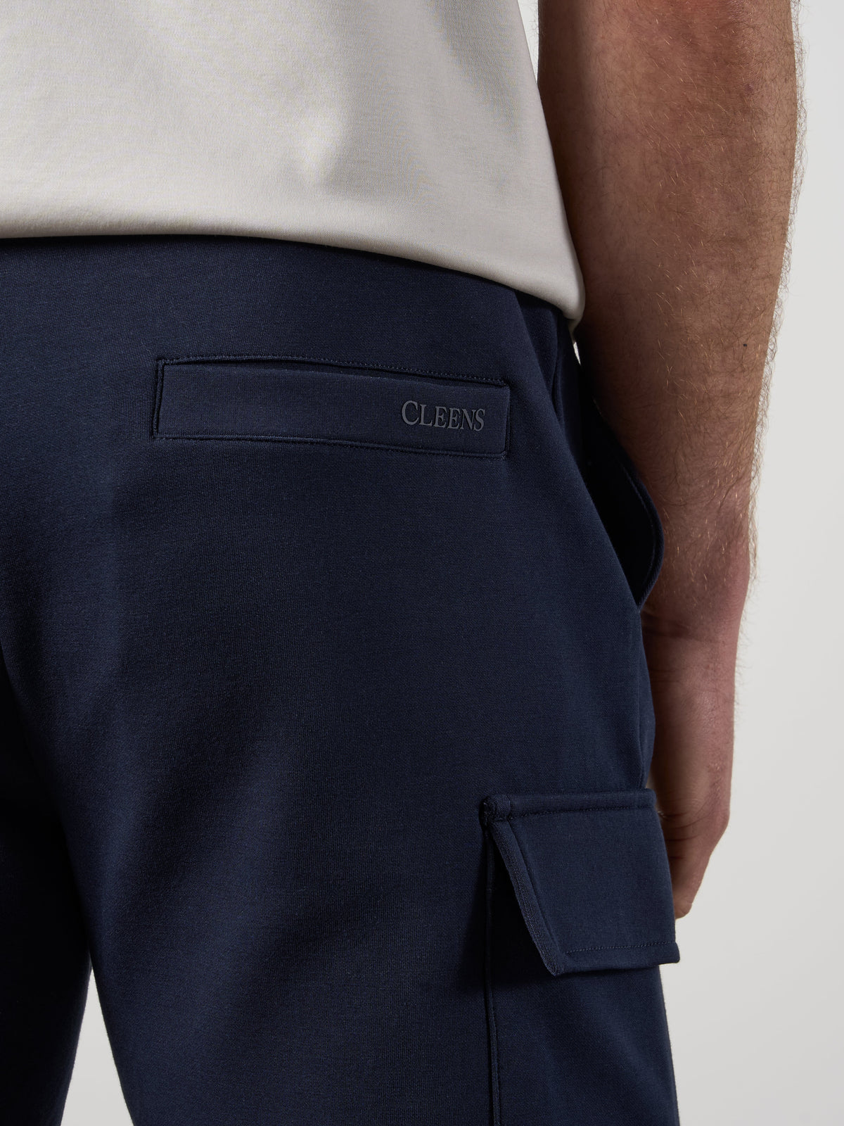 Tech Interlock Shorts Navy