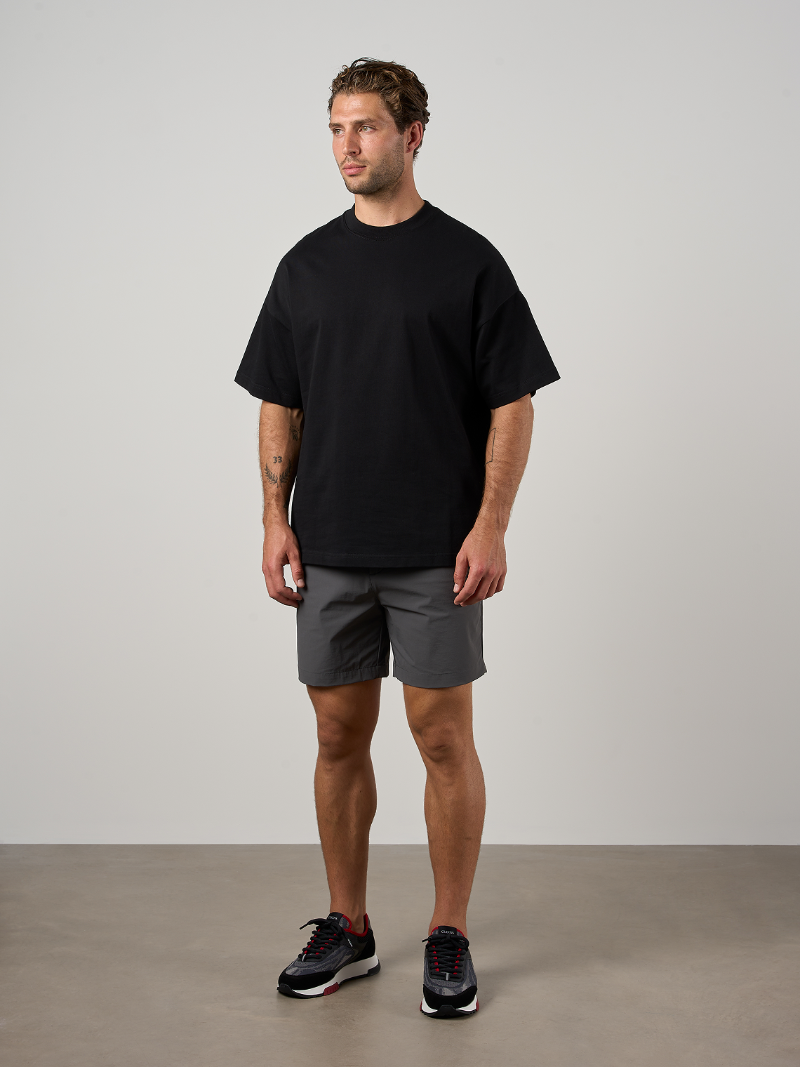 Relaxed Cotton T-Shirt Black