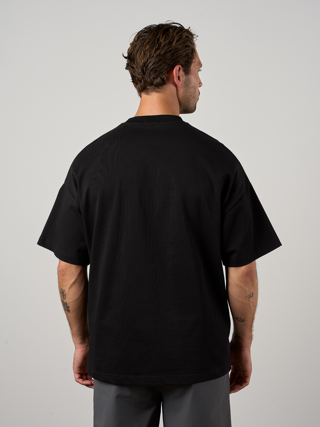 Relaxed Cotton T-Shirt Black