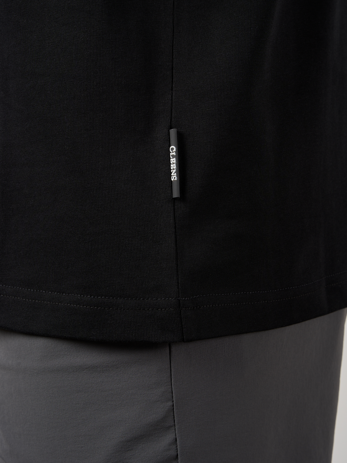 Relaxed Cotton T-Shirt Black