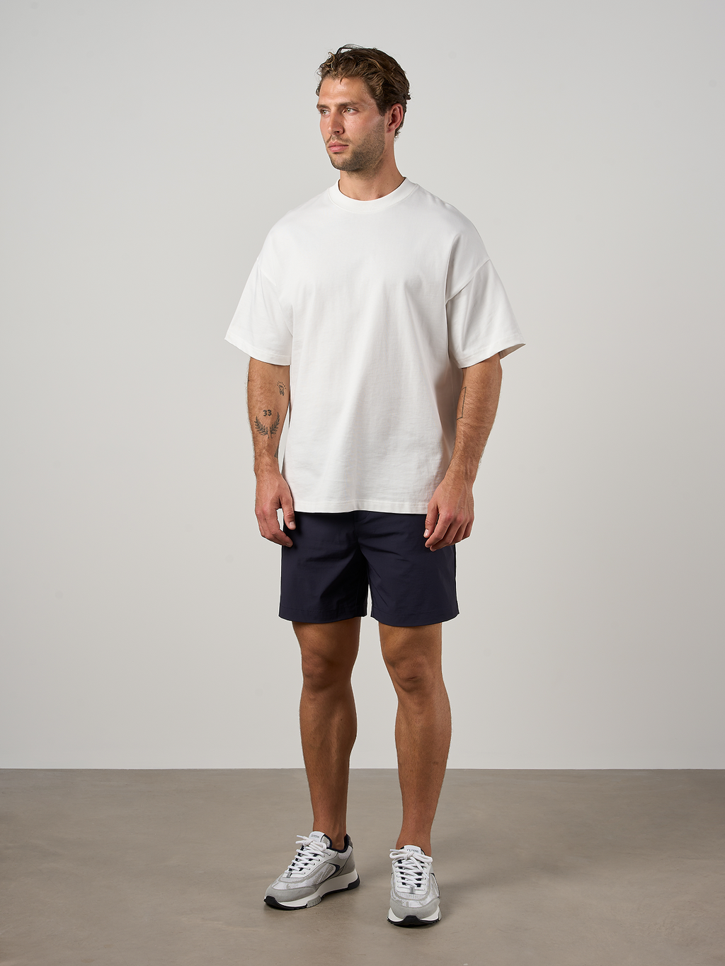 Relaxed Cotton T-Shirt Off White
