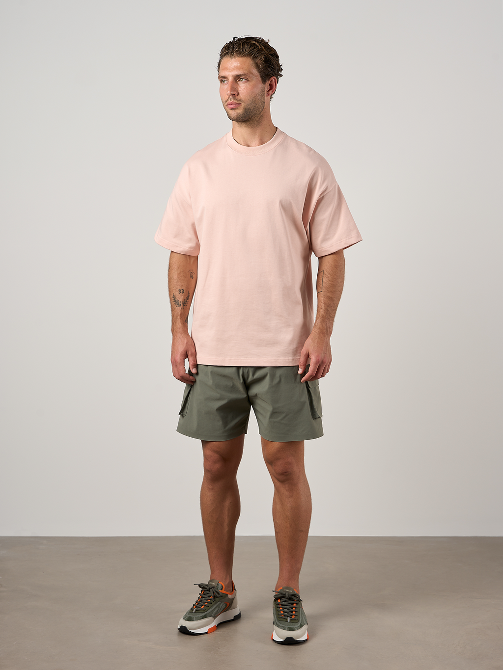 Relaxed Cotton T-Shirt Pink