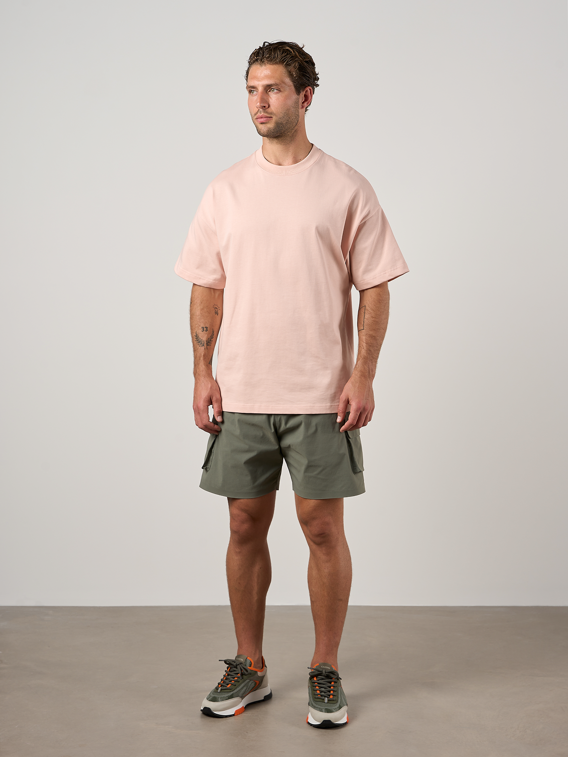 Relaxed Cotton T-Shirt Pink
