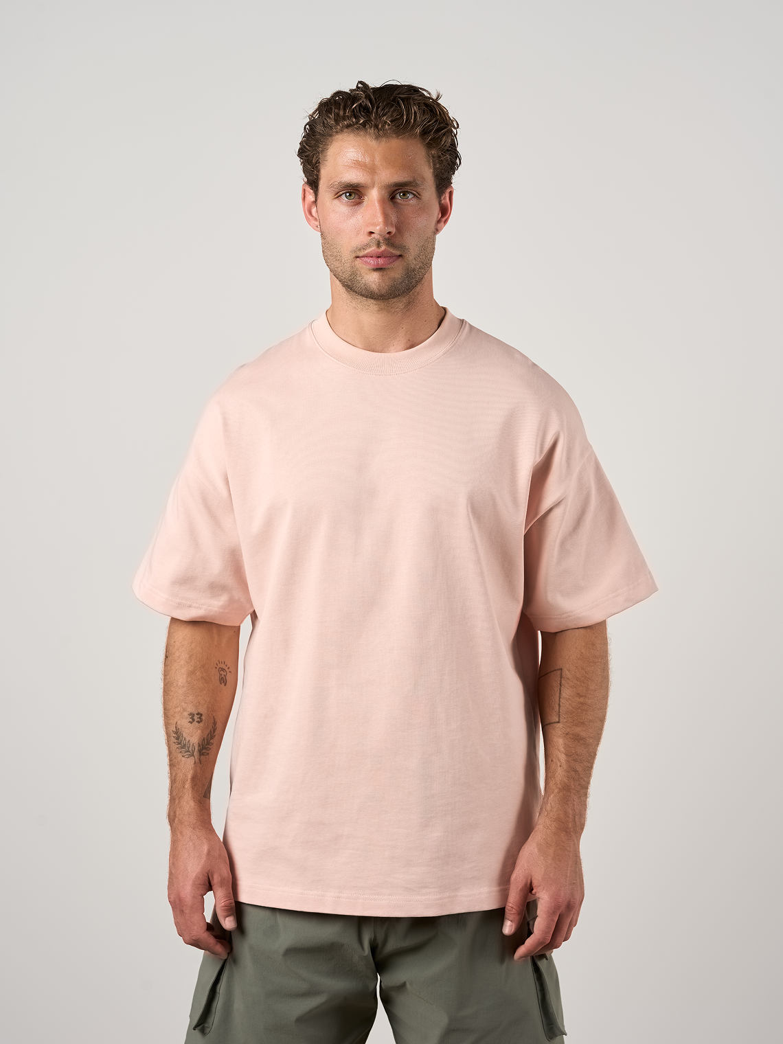 Relaxed Cotton T-Shirt Pink