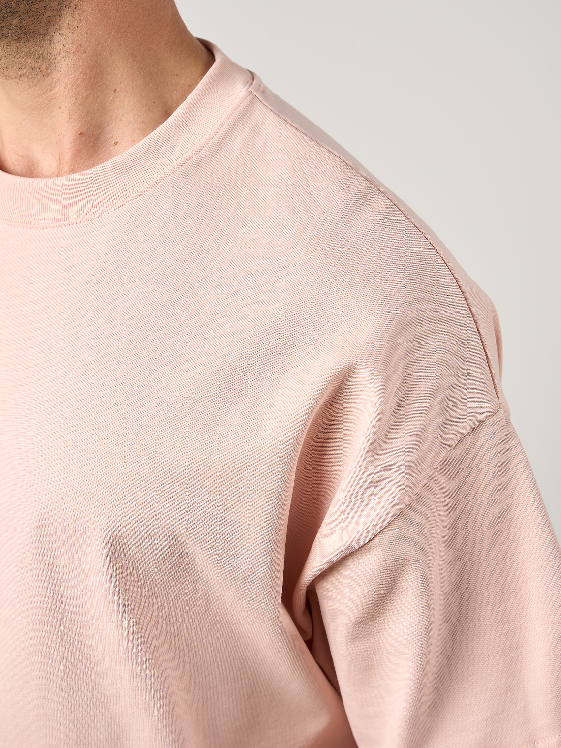 Relaxed Cotton T-Shirt Pink