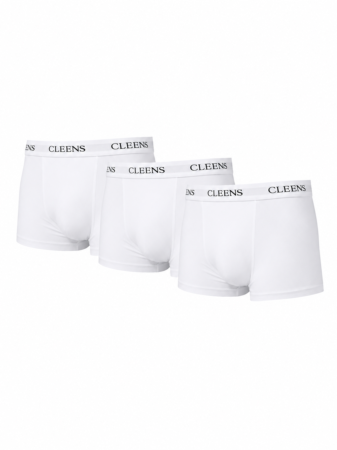 3 Pack Cotton Stretch Boxer Shorts White