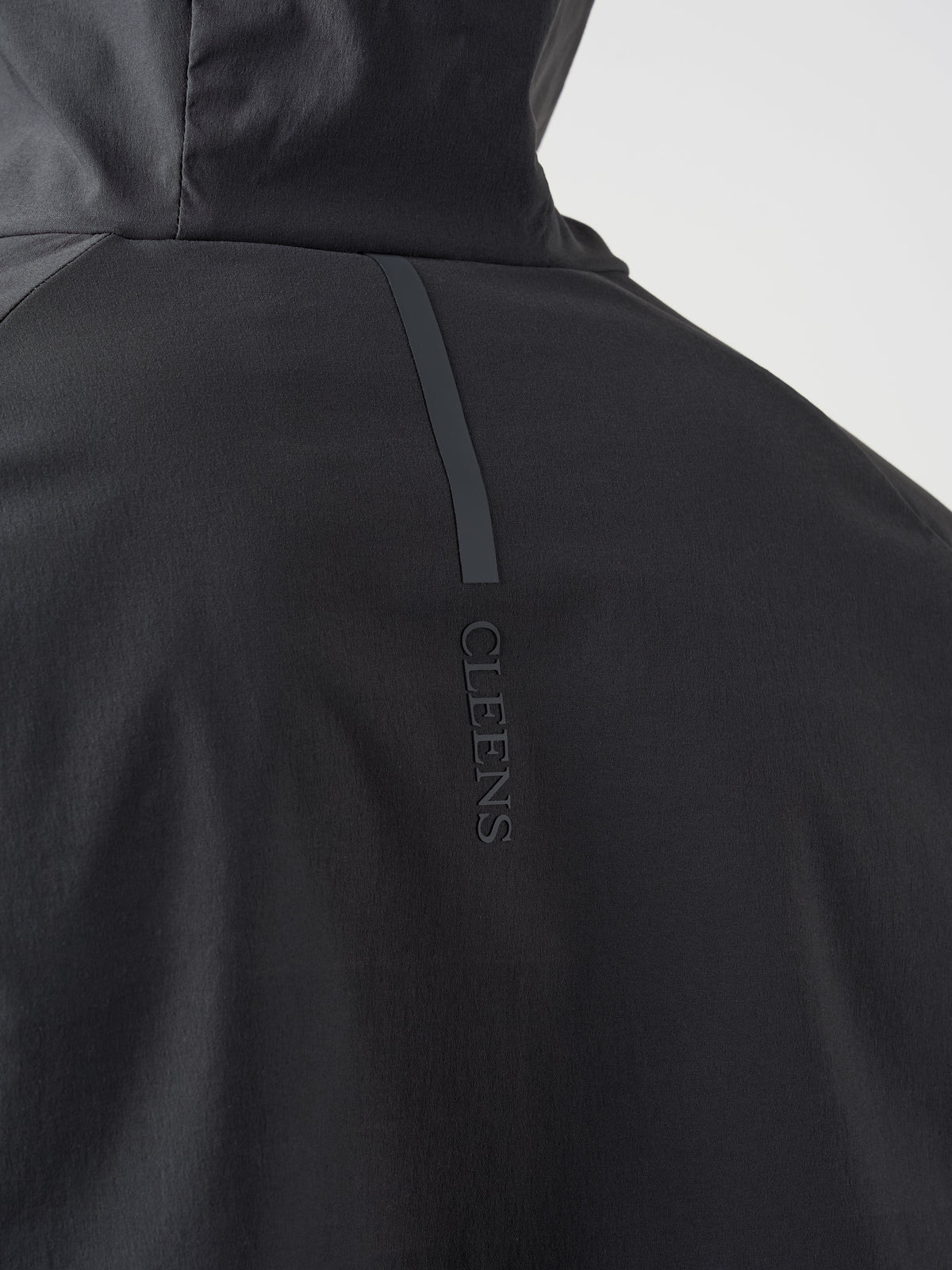 Woven Tech Windrunner Jacket Charcoal