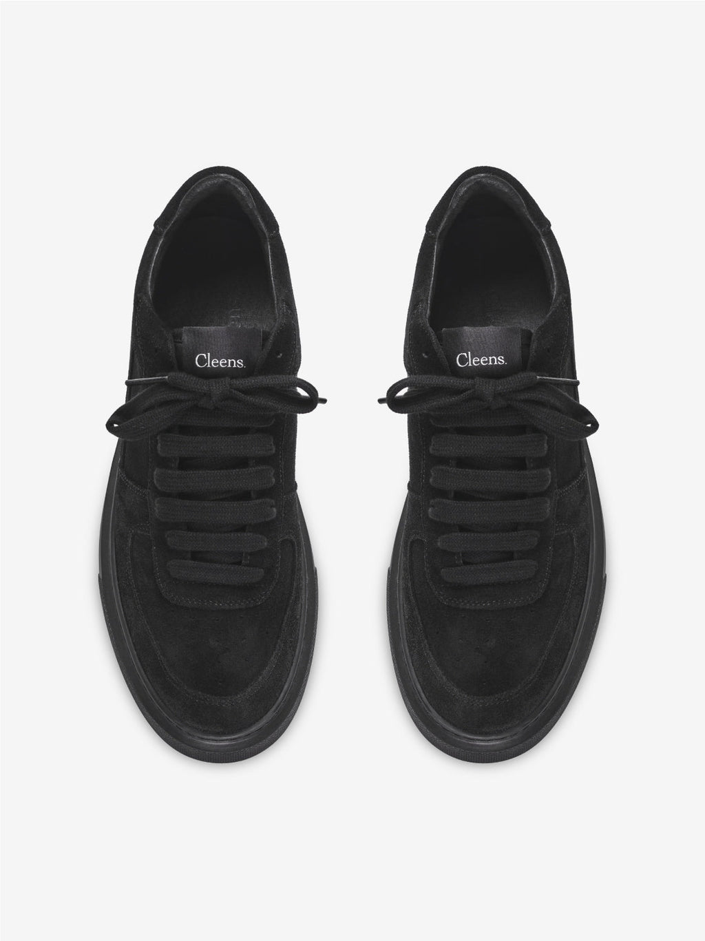 Court Trainer Triple Black Suede